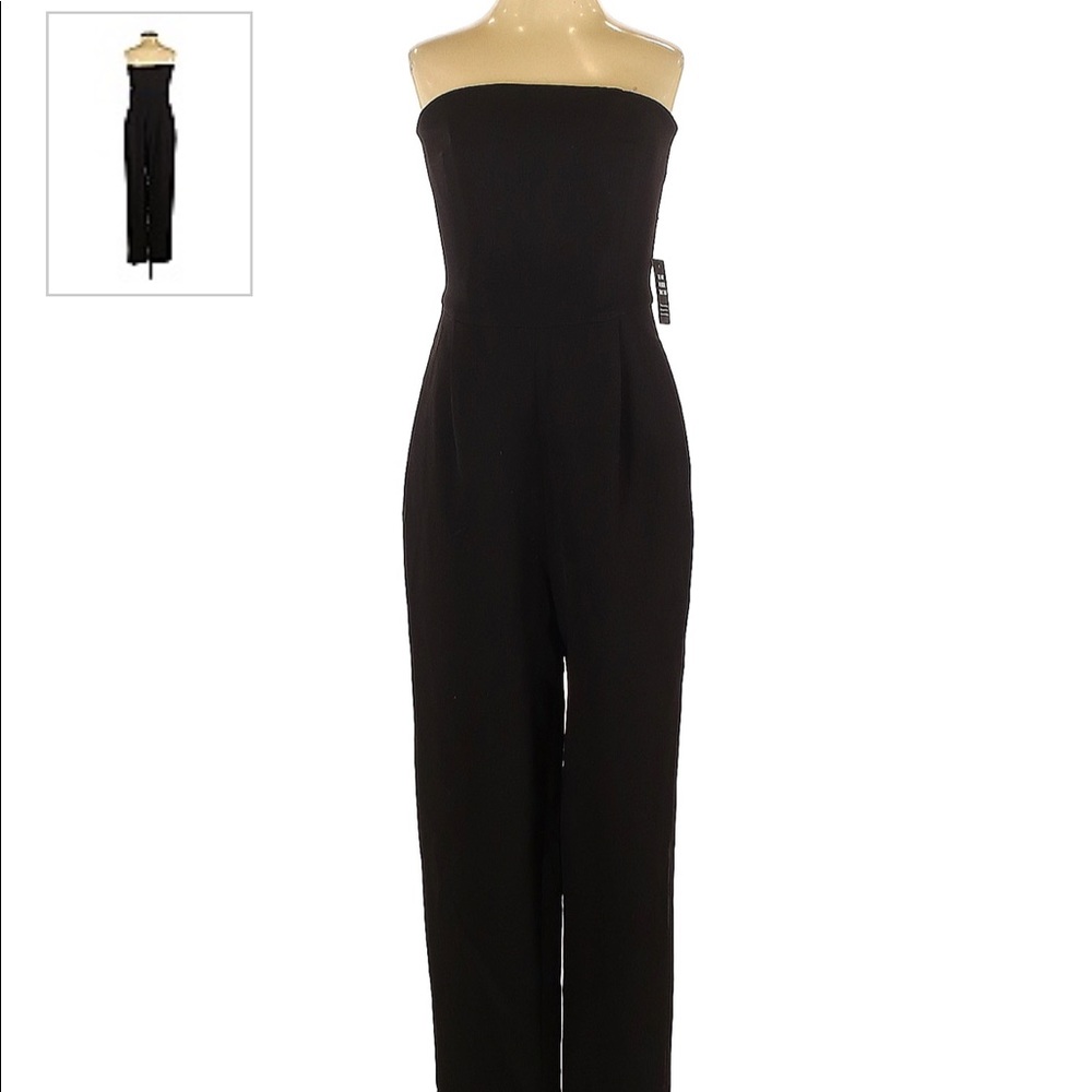 Express strapless jumpsuit! Never worn